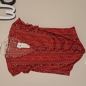 All In Love Button-down Blouse